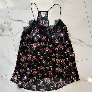 Cami NYC Silk Cami with Lace